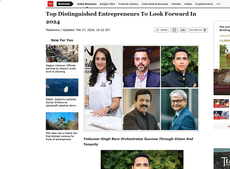 Top Distinguished Entrepreneurs to look forward in 2024